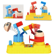 Hammer Battle Toys, Mini children's Head bussare Little Man Fighting Table Games forme di cartoni animati carini, regali giocattolo per ragazzi e ragazze