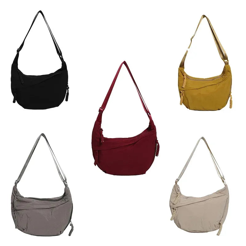 Borsa a Tracolla Unisex in Nylon – Minimalista, Multifunzionale e alla Moda - Campeda