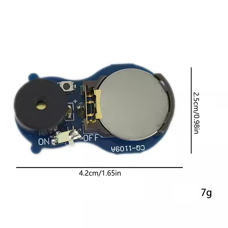 1 Pezzo Scherzoso Dispositivo Portatile per Rumore di Grillo Nascosto, Gadget Divertente a Lunga Durata per Ufficio, Casa, Scrivania, Scherzo Divertente