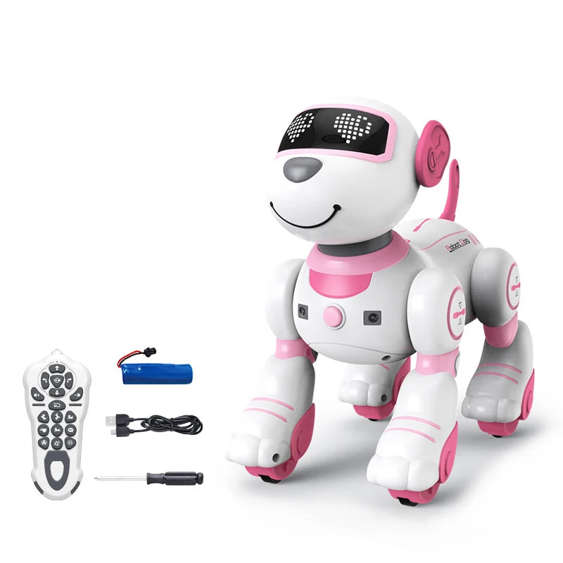 Telecomando intelligente Robot Dog Acrobazia elettronica Comando vocale Programmabile - immagine 9