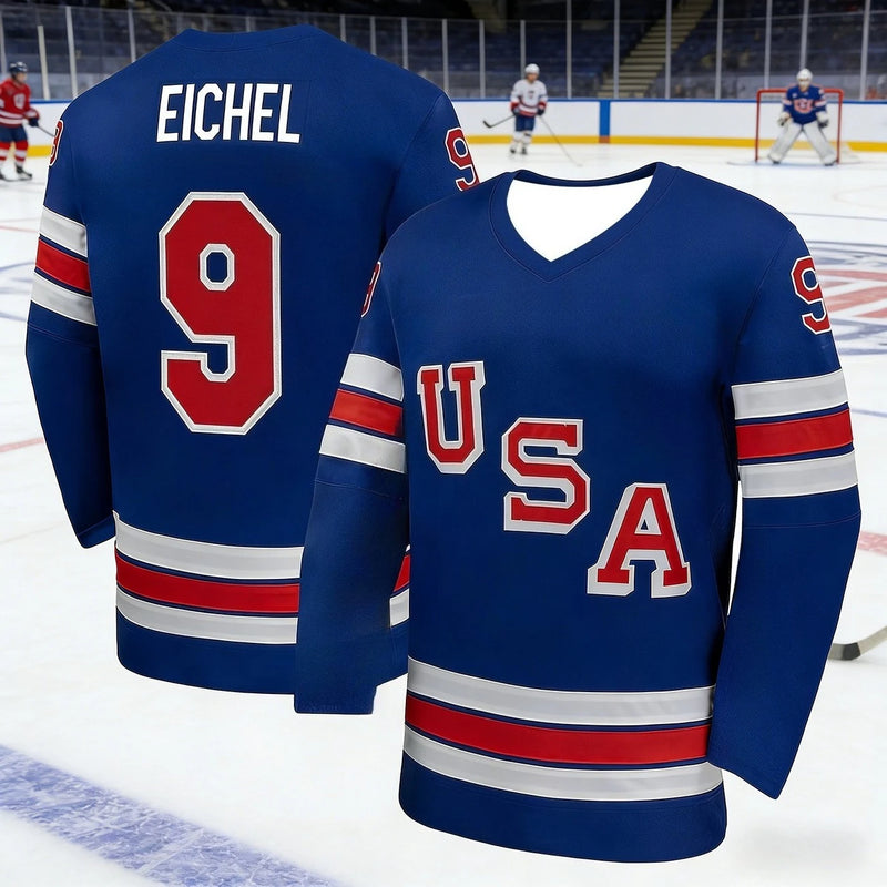 Maglia da allenamento hockey su ghiaccio americano uomo più venduta - immagine 5