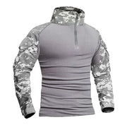 T-shirt da trekking tattiche all'aperto uomo combattimento esercito militare CP - immagine 7