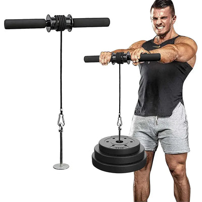 Polso Avambraccio Blaster Braccio Allenatore di forza muscolare Ginnico Rullo per con