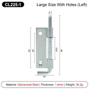 2 Pezzi CL225 Perno a Molla in Acciaio Inox 304 Argento - CL225-1-DKGS-LEFT - immagine 5
