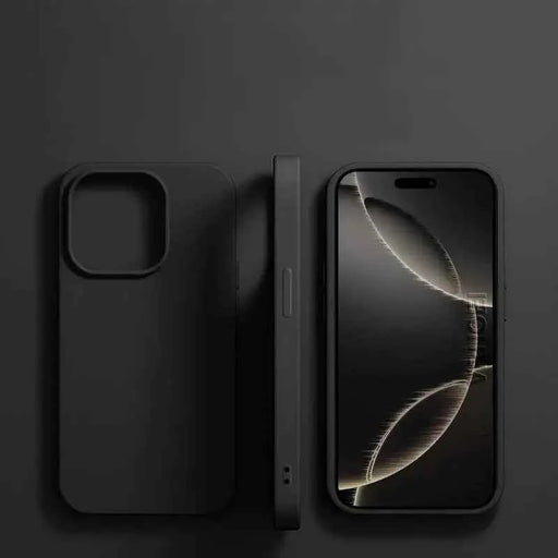 Custodia per telefono in silicone liquido originale per APPLE iPhone 11 13 12 14 15 16 Pro Max Plus 16E Custodie Cover posteriore protettiva antiurto - Campeda