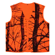 GUGULUZA M-4XL Gilet da esterno uomo Escursionismo Pesca Campeggio Caccia arancione