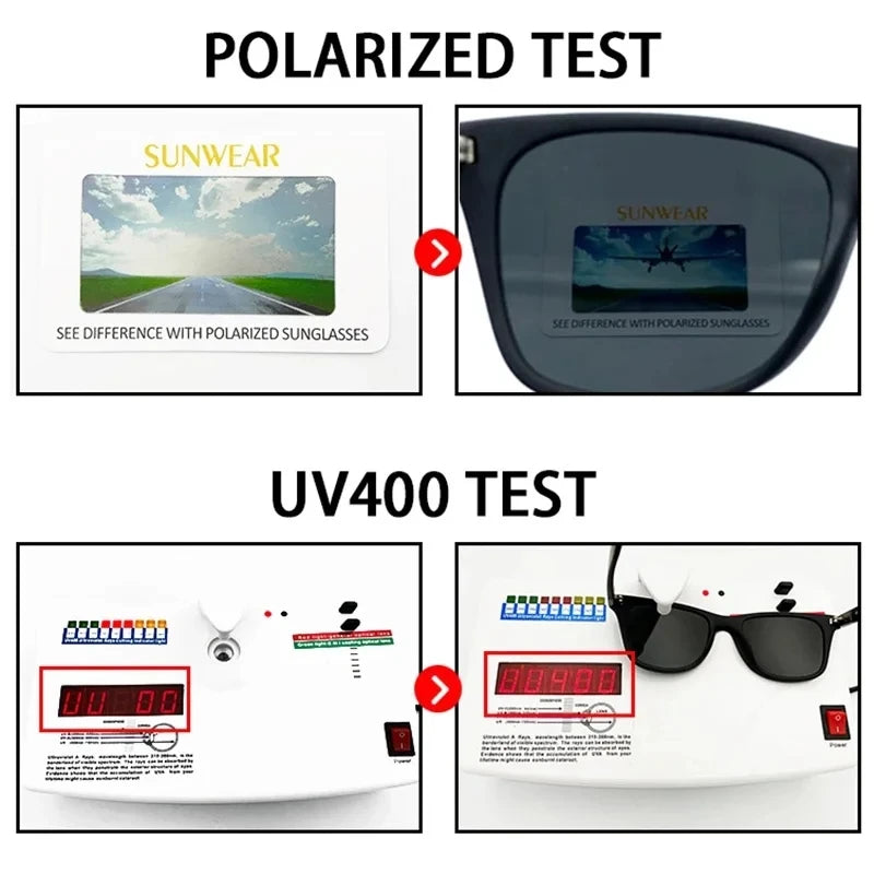 Occhiali per la visione notturna Montatura PC da sole polarizzati sport all'aria - immagine 6
