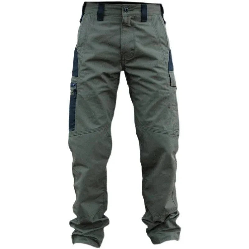 Pantaloni tattici cargo da esterno uomo multitasche impermeabili Abbigliamento lavoro - immagine 5