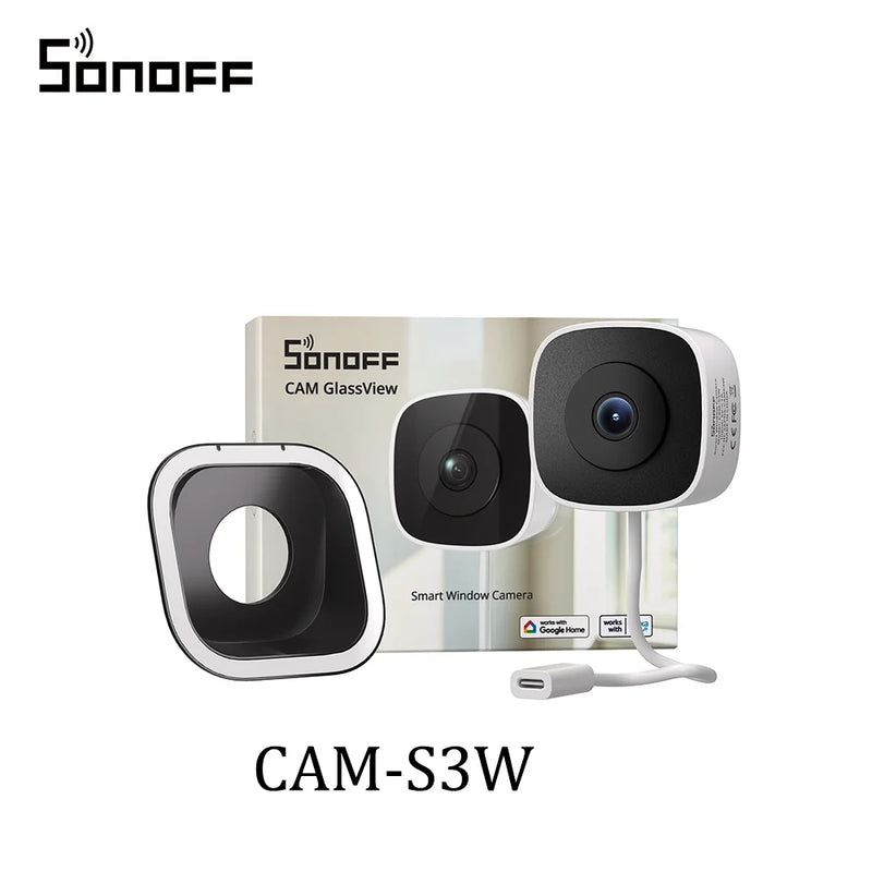 SONOFF CAM‑S3W GlassView Telecamera di Sicurezza Intelligente per Finestre - immagine 7