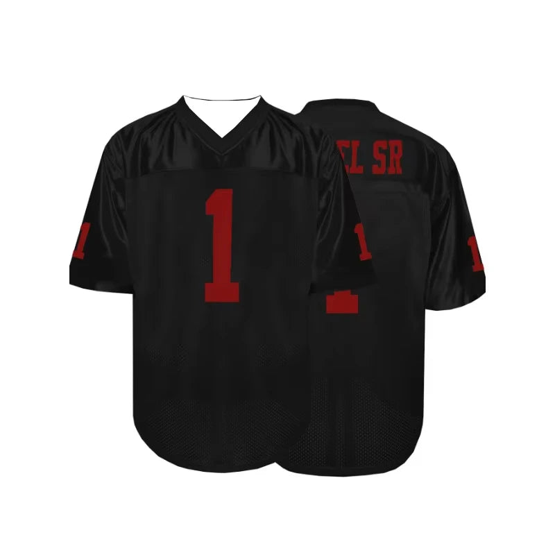 Maglia da Football Americano Retro con Stampa Top Traspirante - immagine 2