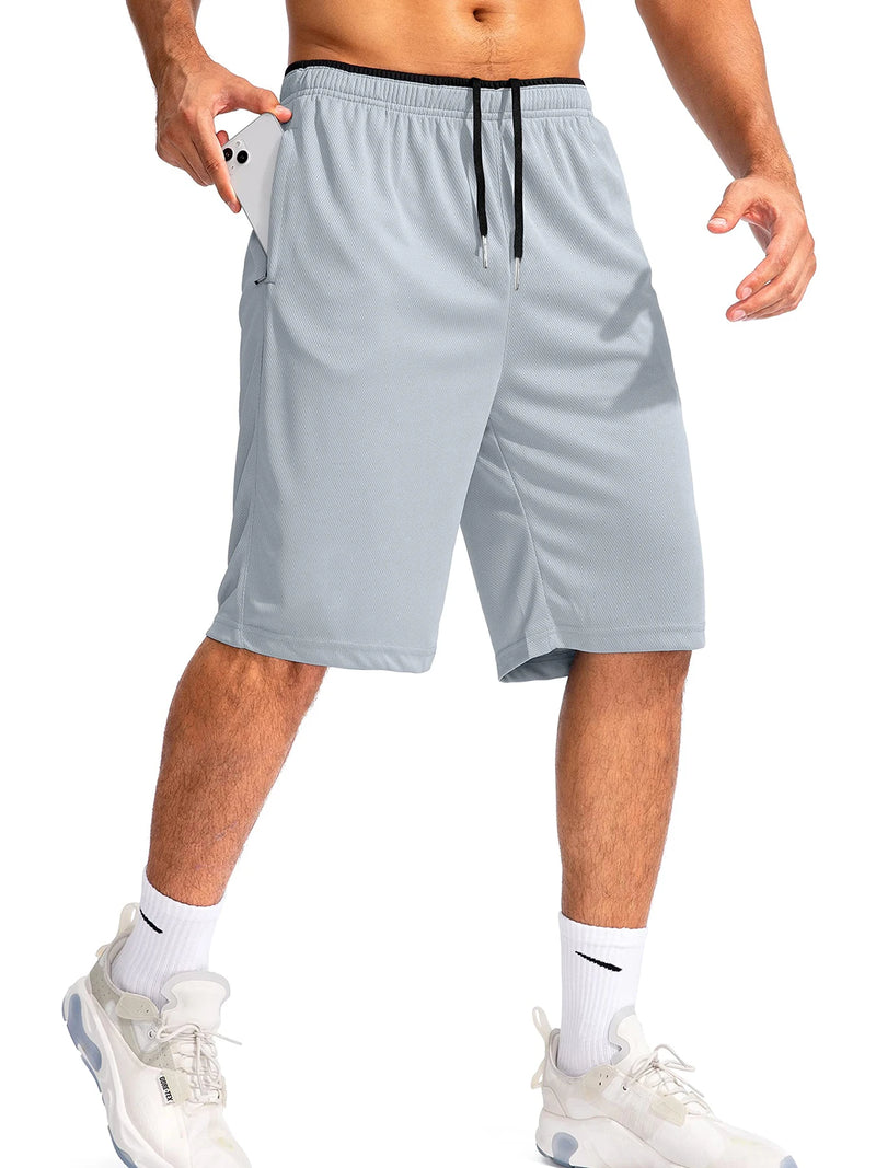Pantaloncini sportivi da uomo Abbigliamento sportivo basket corsa estivi Pantaloni - immagine 12