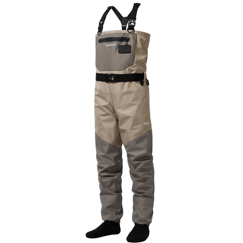 BASSDASH Wader da pesca Calzino leggero FW08 Trampolieri traspiranti uomo Petto - immagine 9