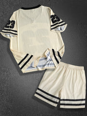 Completo da Uomo Stile Maglia Rugby Vintage - immagine 3