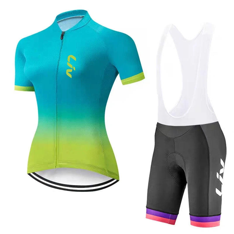 Maglia da ciclismo LIV donna pantaloncini estivi - immagine 11