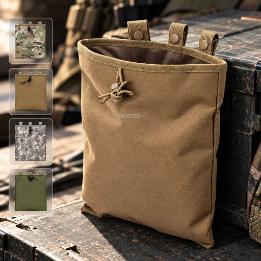 Tasca tattica Molle Dump Magazine Pouch Mag Drop Pouches Caccia CS Pistola