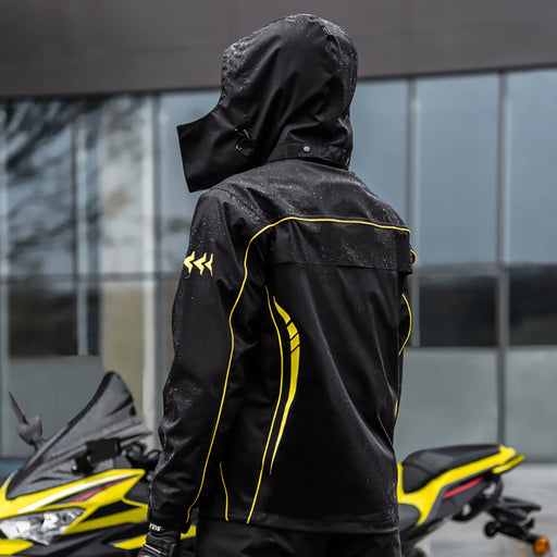 SULAITE Tuta antipioggia per moto Uomo Donna Abbigliamento Cappotto protettivo - immagine 2