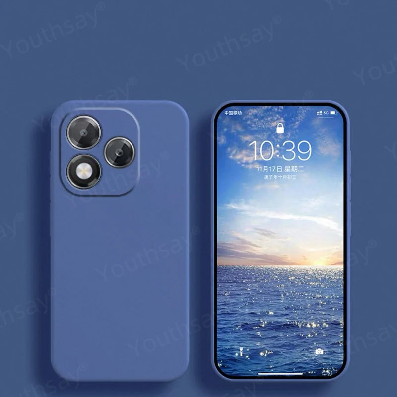 Custodia di lusso per Honor 400 Lite Cover Honor 400 Lite Fundas Coque Custodia morbida originale in silicone liquido TPU per telefono Honor 400 Lite