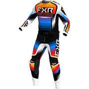 Kit Motocross FXR 2025 – Completo Maglia + Pantaloni Enduro MX, Set Abbigliamento Moto Off-Road Unisex - Campeda