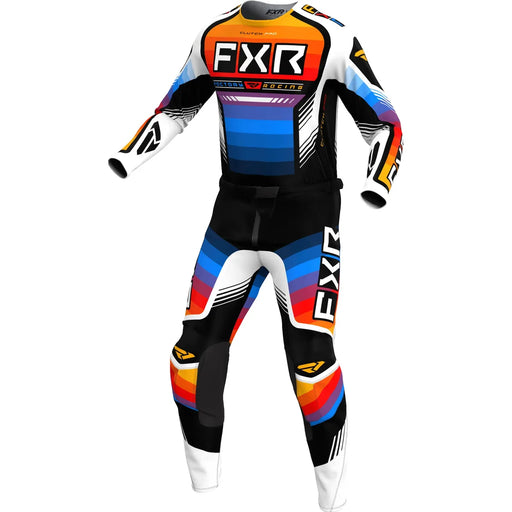 Kit Motocross FXR 2025 – Completo Maglia + Pantaloni Enduro MX, Set Abbigliamento Moto Off-Road Unisex - Campeda