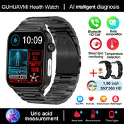 AI Diagnosi Lipidi nel sangue Acido urico Test di composizione corporea Smart Watch - immagine 17