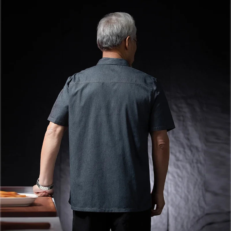 Costume da Cuoco per Uomo Divisa Chef Servizio Ristorazione - immagine 2