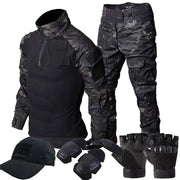 MCBK Uniforme tattica Tute da combattimento Milit Tuta mimetica Camicie caccia - immagine 11