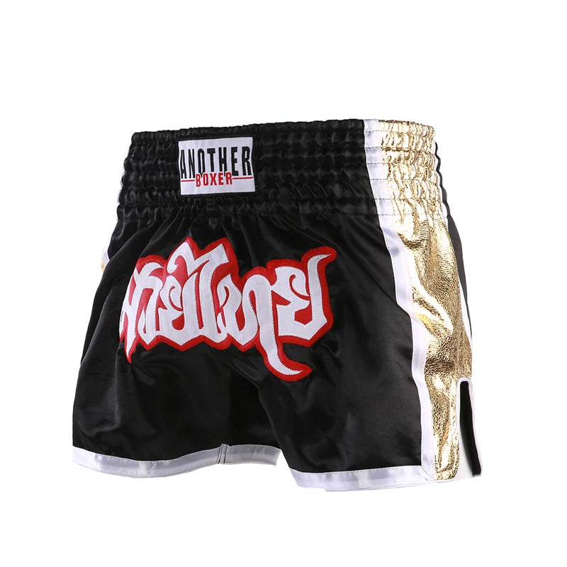 Pantaloncini Muay Thai per Uomo Donna e Bambino Abbigliamento da Palestra - immagine 19