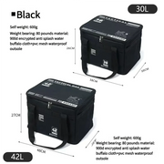 Borsa Tattica Campeggio 30-42L – Organizer Outdoor Impermeabile con Scomparti Modulari per Picnic e Attrezzatura - Campeda