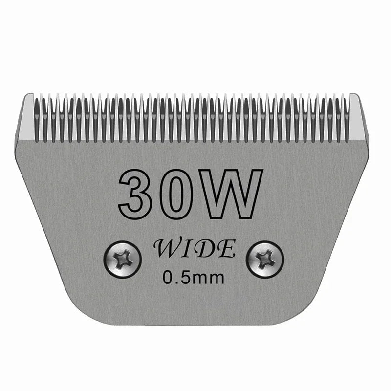 Lama in ceramica staccabile per cani e gatti compatibile con Andis,Oster A5 e 76, tagliapeli per animali serie Wahl KM 10