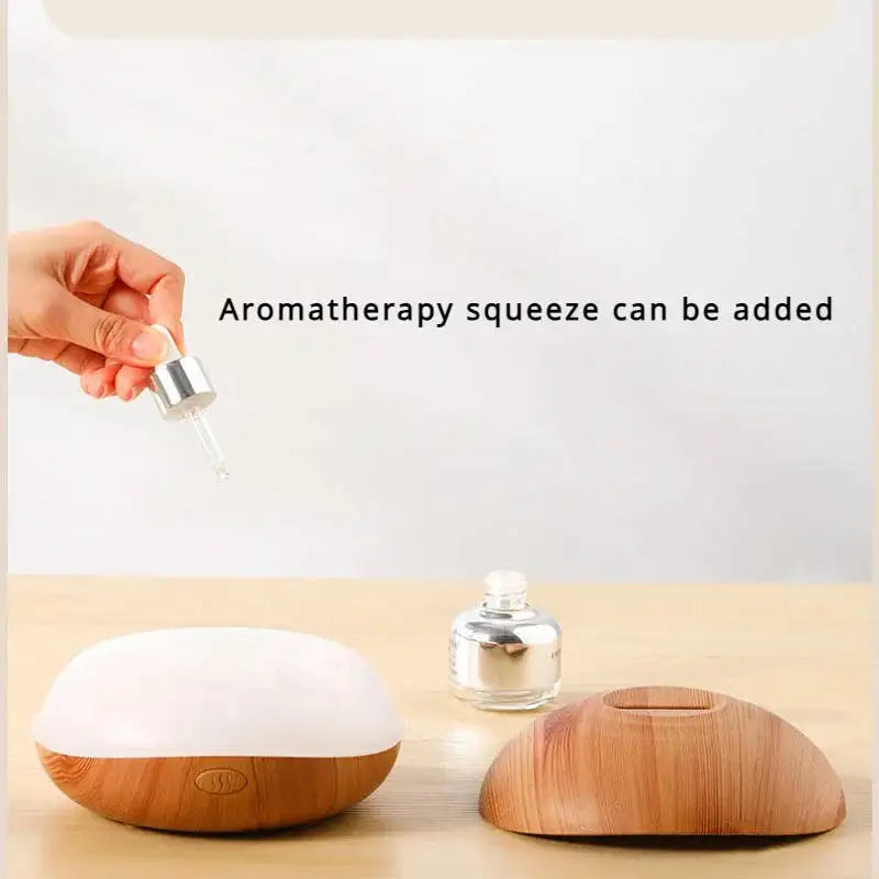 7 colori Fuoco Fiamma Grano di legno macchina per aromaterapia umidificatore Diffusore di aromi Aria Ad ultrasuoni Mist Maker Fogger Aroma