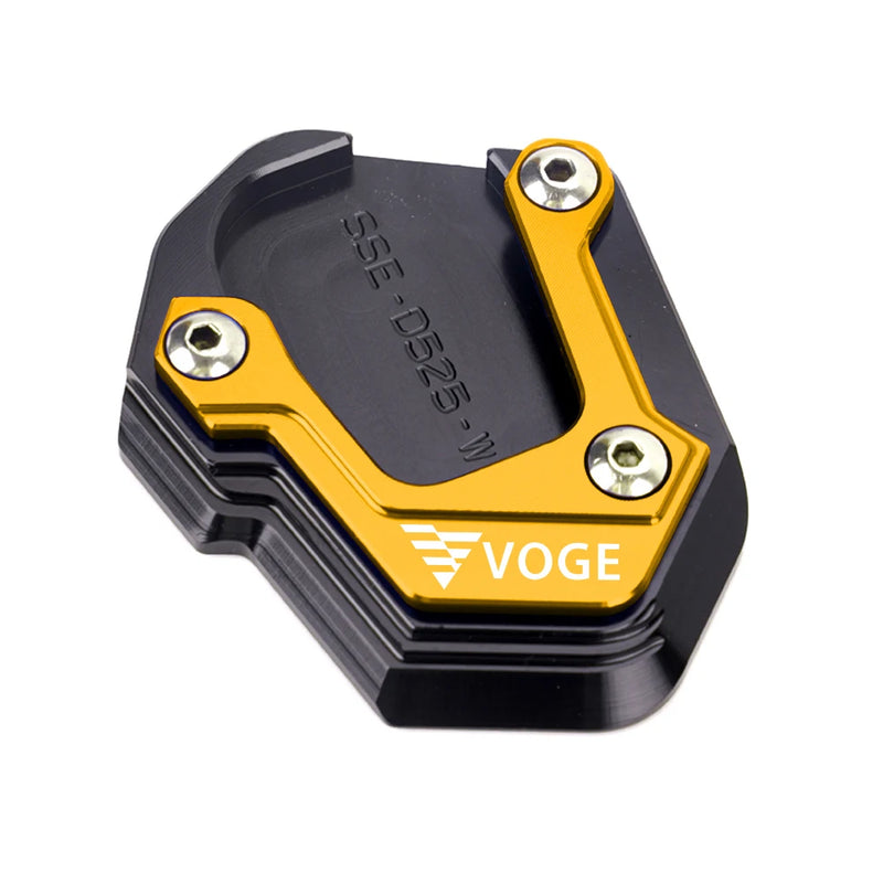 Estensione Cavalletto Laterale Moto VOGE DS900X DS525X DS625X 300 Rally – Base Maggiorata Antiscivolo in Alluminio CNC