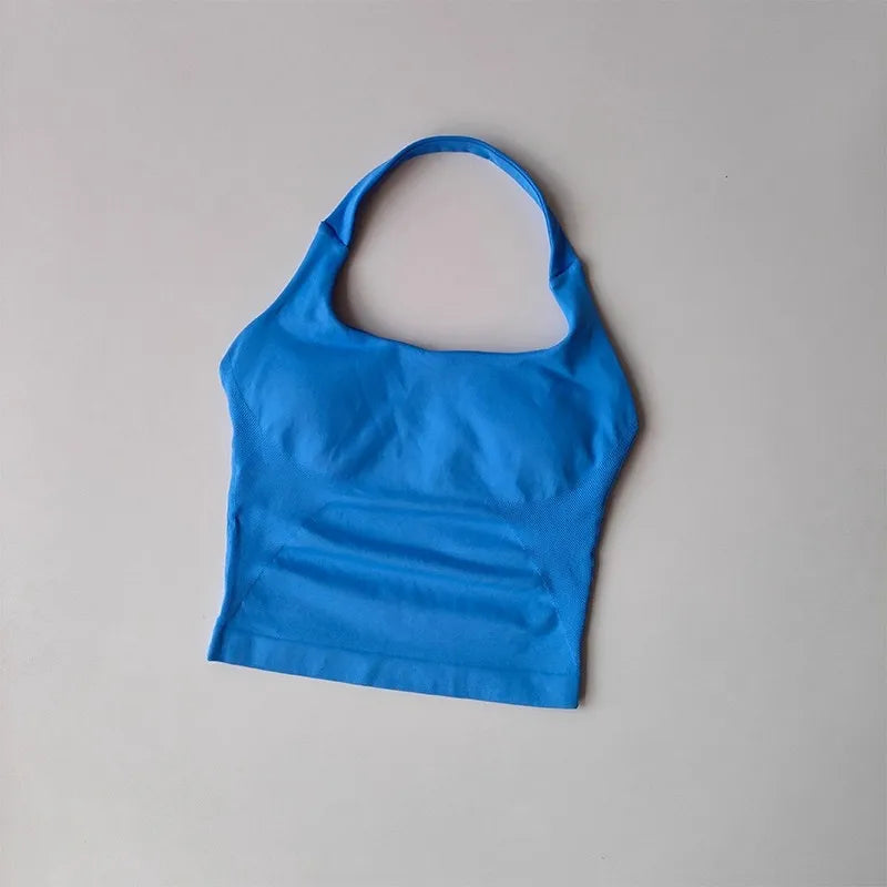 Gilet da yoga con scollo all'americana sport corsa antiurto - immagine 15