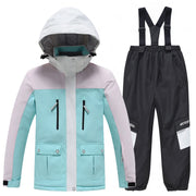 -30 Tuta da neve per bambini Set di abbigliamento snowboard - immagine 10
