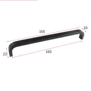 Set di 12 Maniglie Moderne per Armadio 64mm/96mm/128mm/160mm/192mm in Alluminio Solido - immagine 11