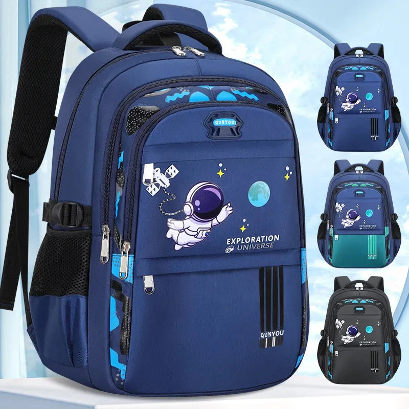 Zaino per bambini Borse da scuola ragazzi astronauta Borsa libri primaria - immagine 15