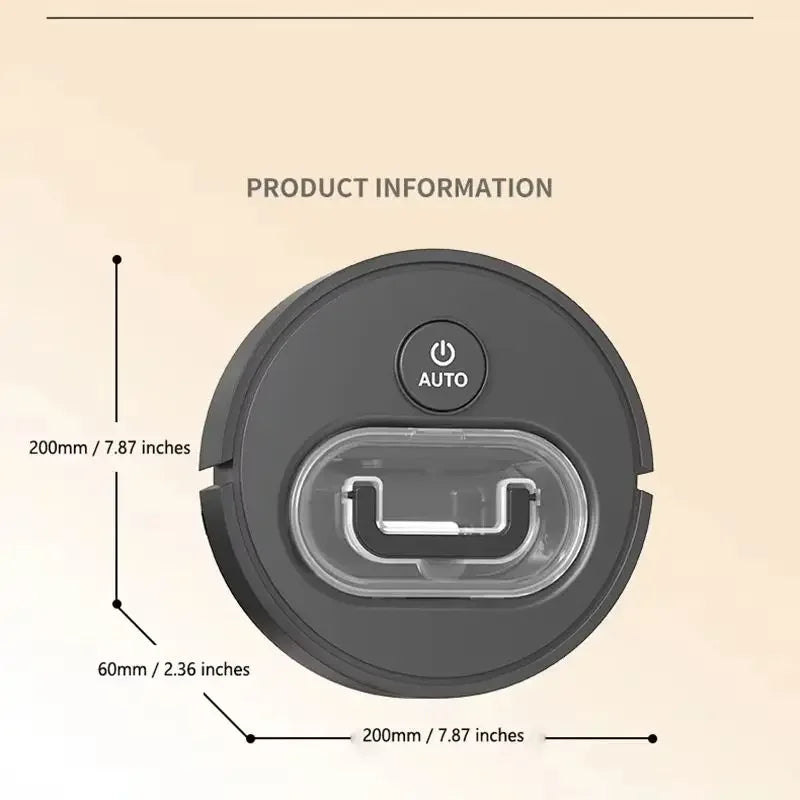 Lenovo robot aspirapolvere intelligente 3 in 1 ricaricabile tramite USB - immagine 6