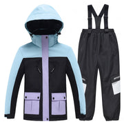 -30 Tuta da neve per bambini Set di abbigliamento snowboard - immagine 13