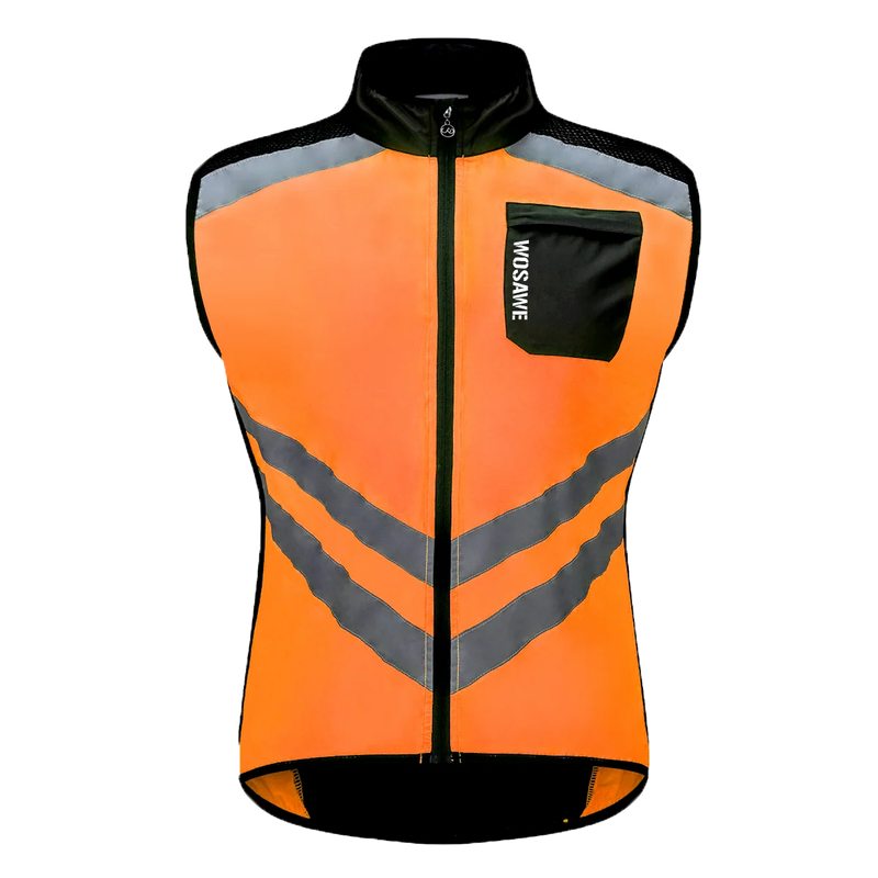 Gilet Ultraleggero WOSAWE Antivento per Moto Abbigliamento Ciclismo - immagine 10