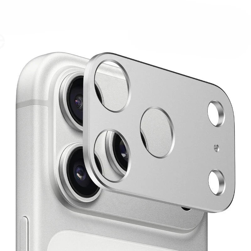 Protezione obiettivo fotocamera in metallo alluminio per iPhone 17 Pro Max
