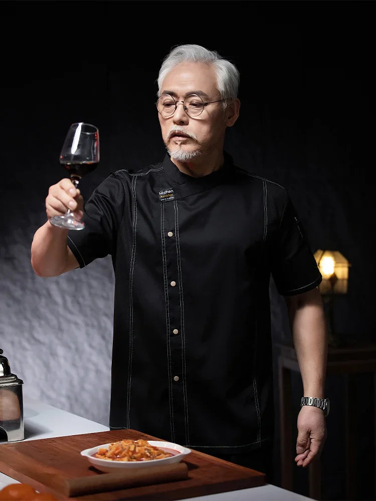 Costume da Cuoco per Uomo Divisa Chef Servizio Ristorazione - immagine 11