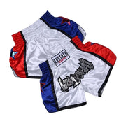 ANOTHERBOXER Muay Thai Pantaloncini MMA Ricamo Sport Fitness Combattimento Kickboxing - immagine 5
