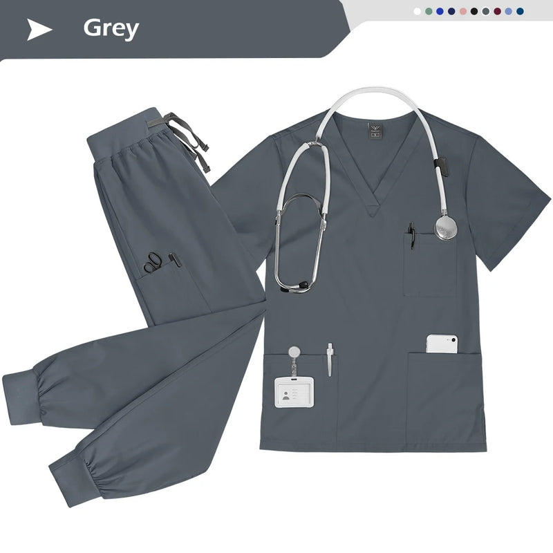Set Uniforme Infermiera all'Ingrosso Divisa Medico Infermieri Dentisti Ospedalieri - immagine 17