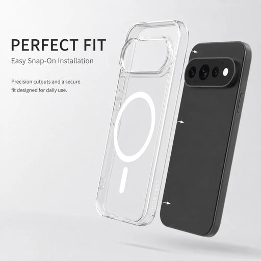 Lereach per Google Pixel 11 Pro XL 11Pro Custodia Magnetica Trasparente Ultra-Sottile - immagine 2