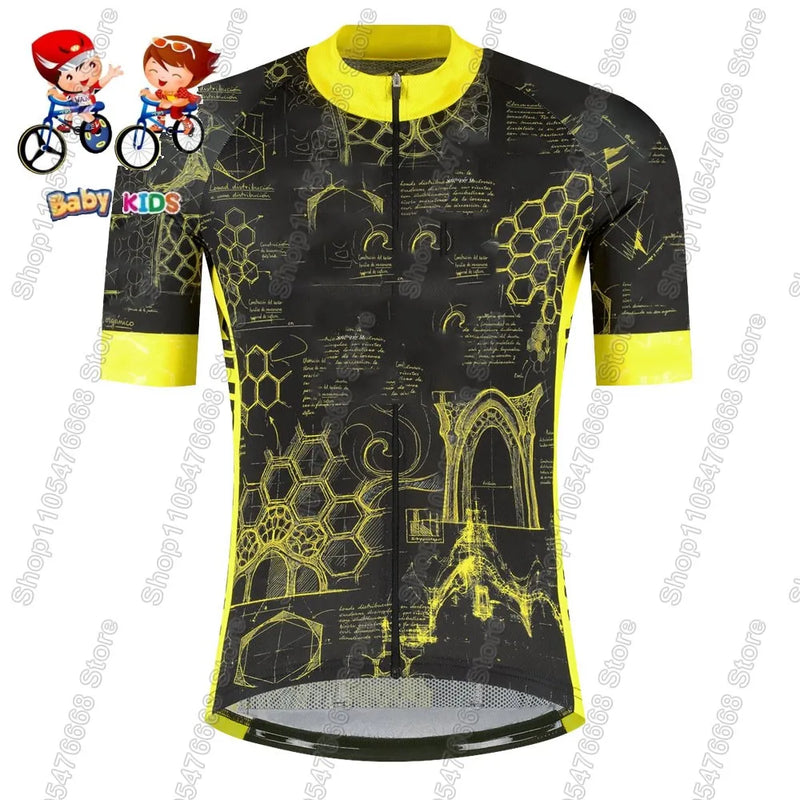 Set Maglia Ciclismo Bambini Tour Francia Wout Van Aert - immagine 12