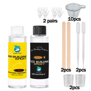Set di Resina Epossidica per Costruzione Canne da Pesca - 200ml suit - immagine 5