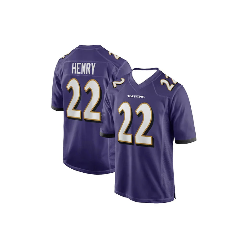 Maglia da Football Americano Unisex 25-26 Top Atletico Taglie Forti per Uomini e - immagine 3
