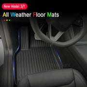 Tappetini Tesla Model Y Juniper 2025-2026 – Set Completo Bagagliaio + Schienale + Cargo Liner Impermeabili Antigraffio Accessori Interni - Campeda