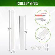 2PCS 120 LED RV Tronco Luce 12v/24v Roulotte Soffitto Rimorchio Camper Van Camion - immagine 9