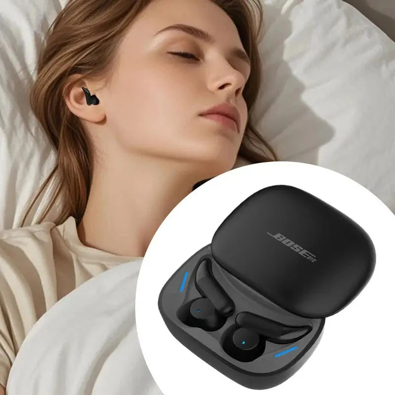 BOSE & bye C27 Cuffia Bluetooth senza fili Auricolari in-ear Riduzione del rumore del sonno Copertura scorrevole Cuffie sportive/giochi con microfono