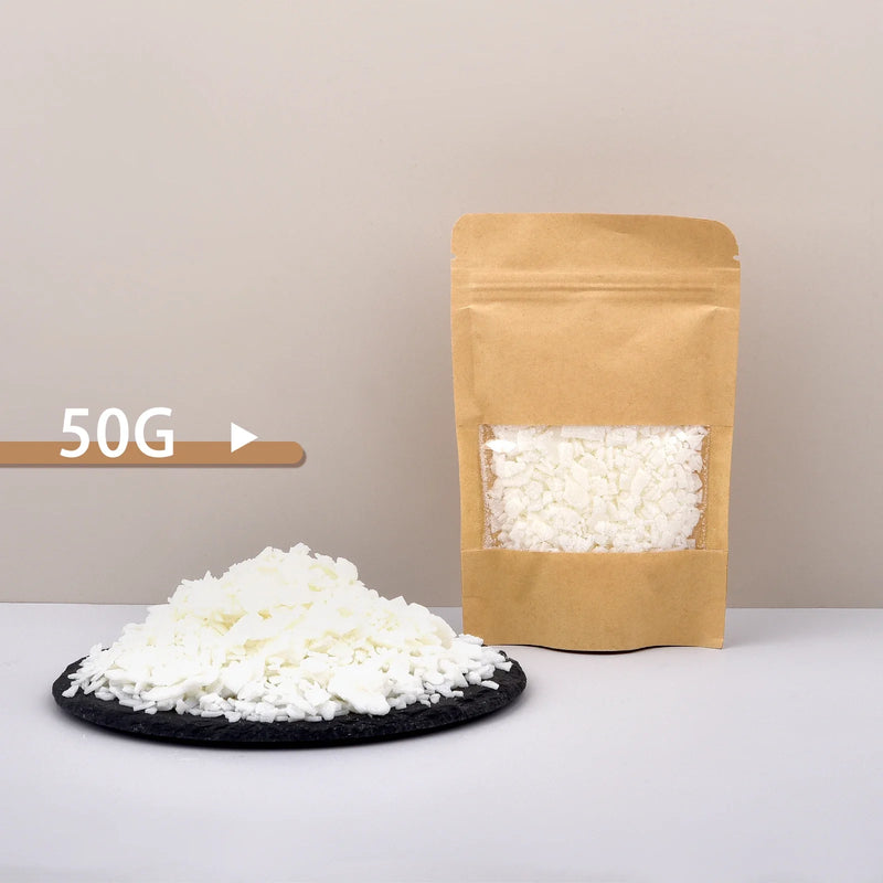 Cera di Soia Naturale in Scaglie Per candele fai da te, artigianato creativo e candele profumate